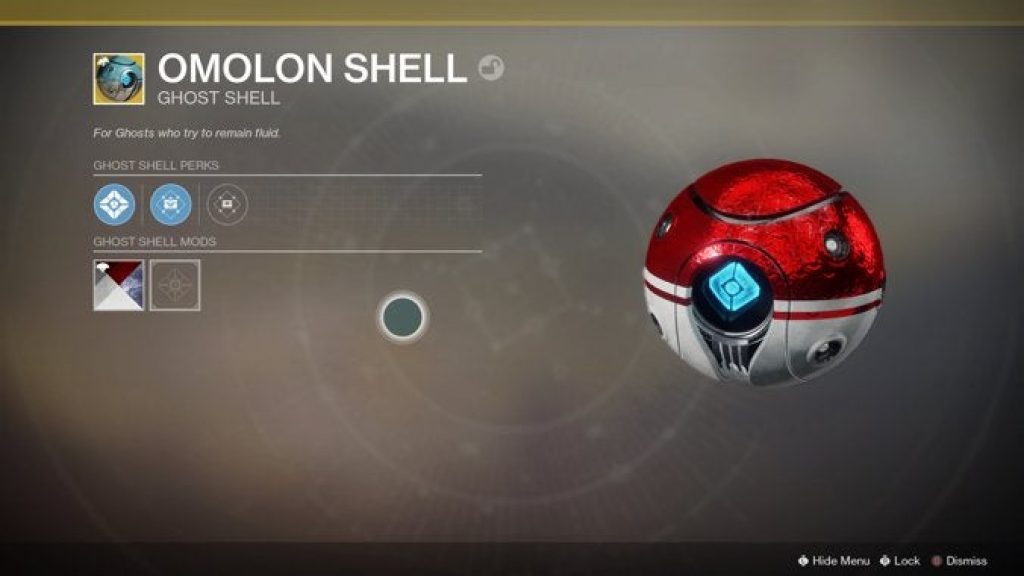 Omolon Shell - Top 20 Ghost Shells in Destiny 2