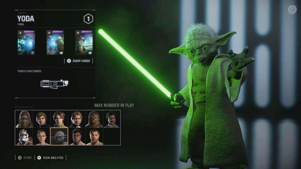 BattleFront 2 Hero Tier List: Yoda