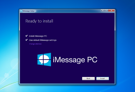 how to use iMessage on PC