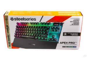 SteelSeries Apex PRO TKL Mechanical keyboard boxing