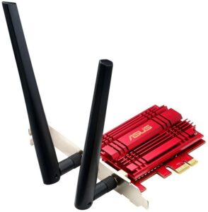 ASUS PCE-AC56 Dual-Band 2x2 AC1300 WiFi PCIe Adapter best wifi card for pc