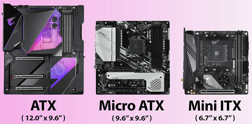 ATX | Micro ATX | Mini ITX