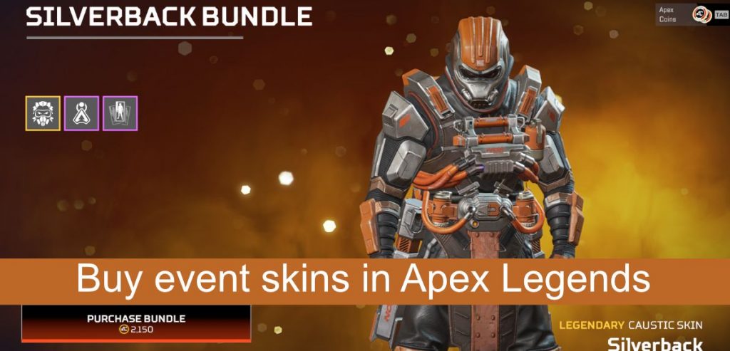 Buy Event Skin in apex legends