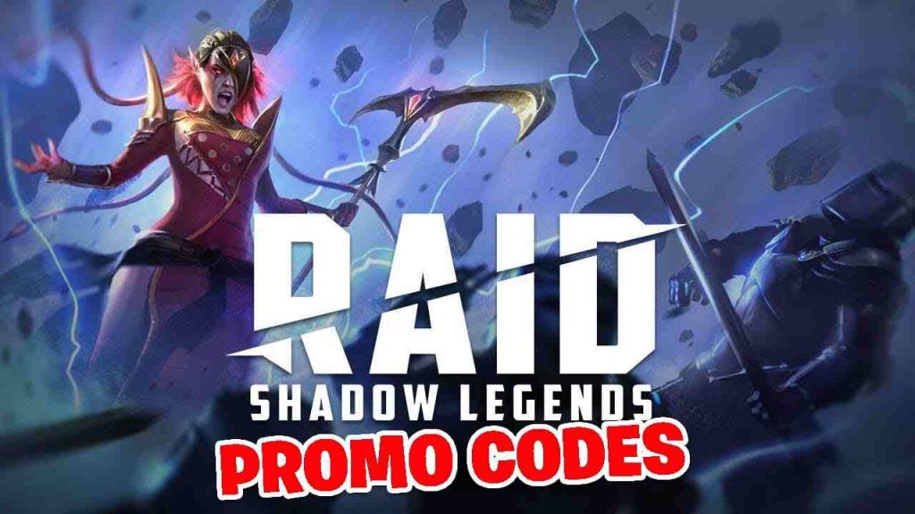 Types of Shadow Legends Promo Codes