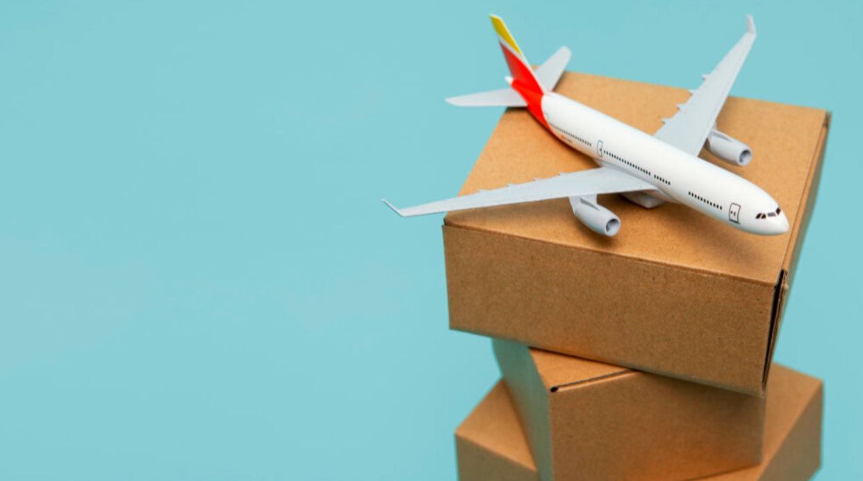 Using On-board Courier Services for Urgent Shipments